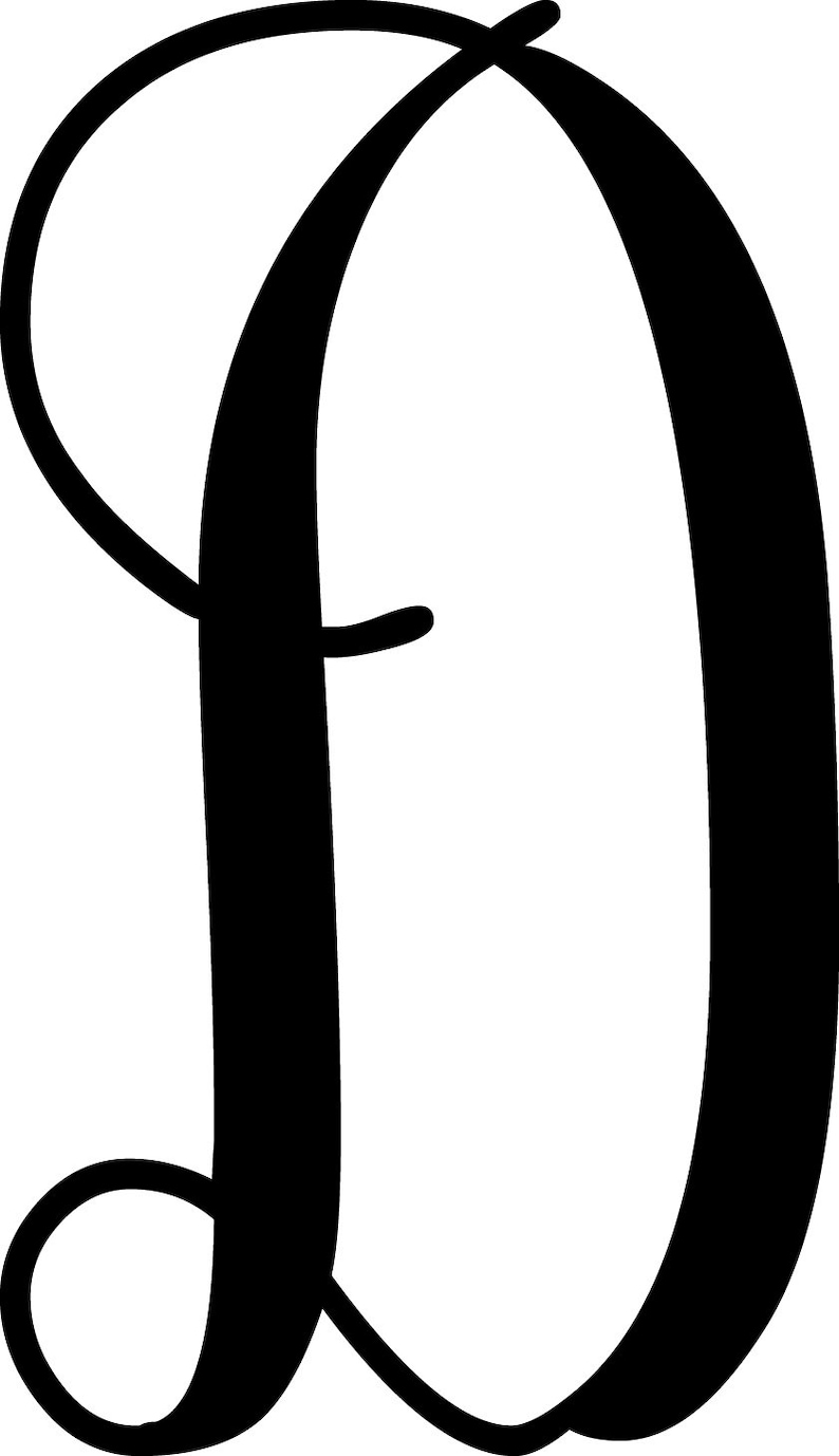 Download VINE MONOGRAM FONT SvG Svg Files for Silhouette Cameo or ...