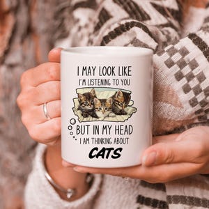 Personalised Cat Lover Mug - Hilarious Custom Gift for Cat Lovers, Cat Lover Gift, Funny Cat Mug, Custom Name Mug Gift, Cats