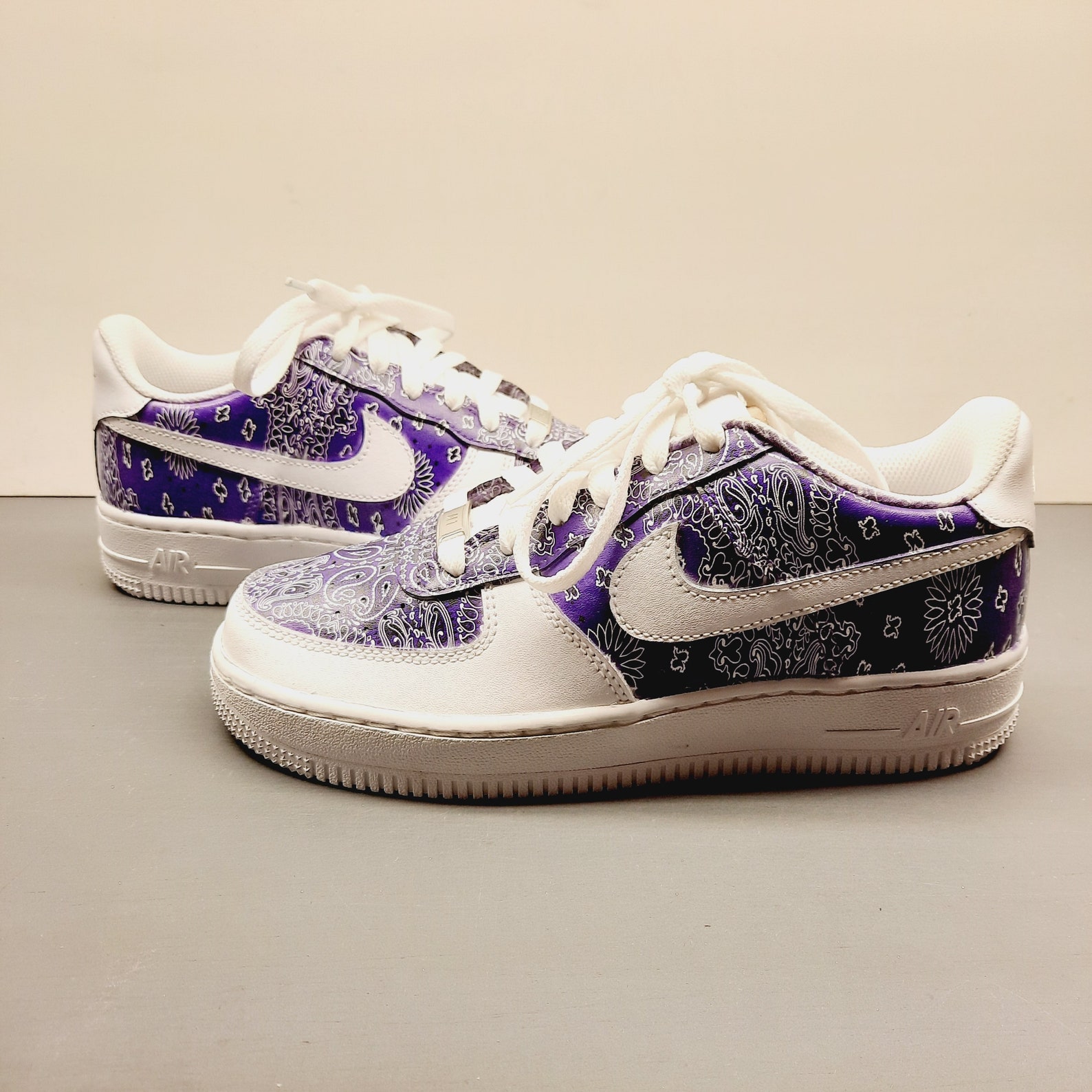 air force 1 with bandana