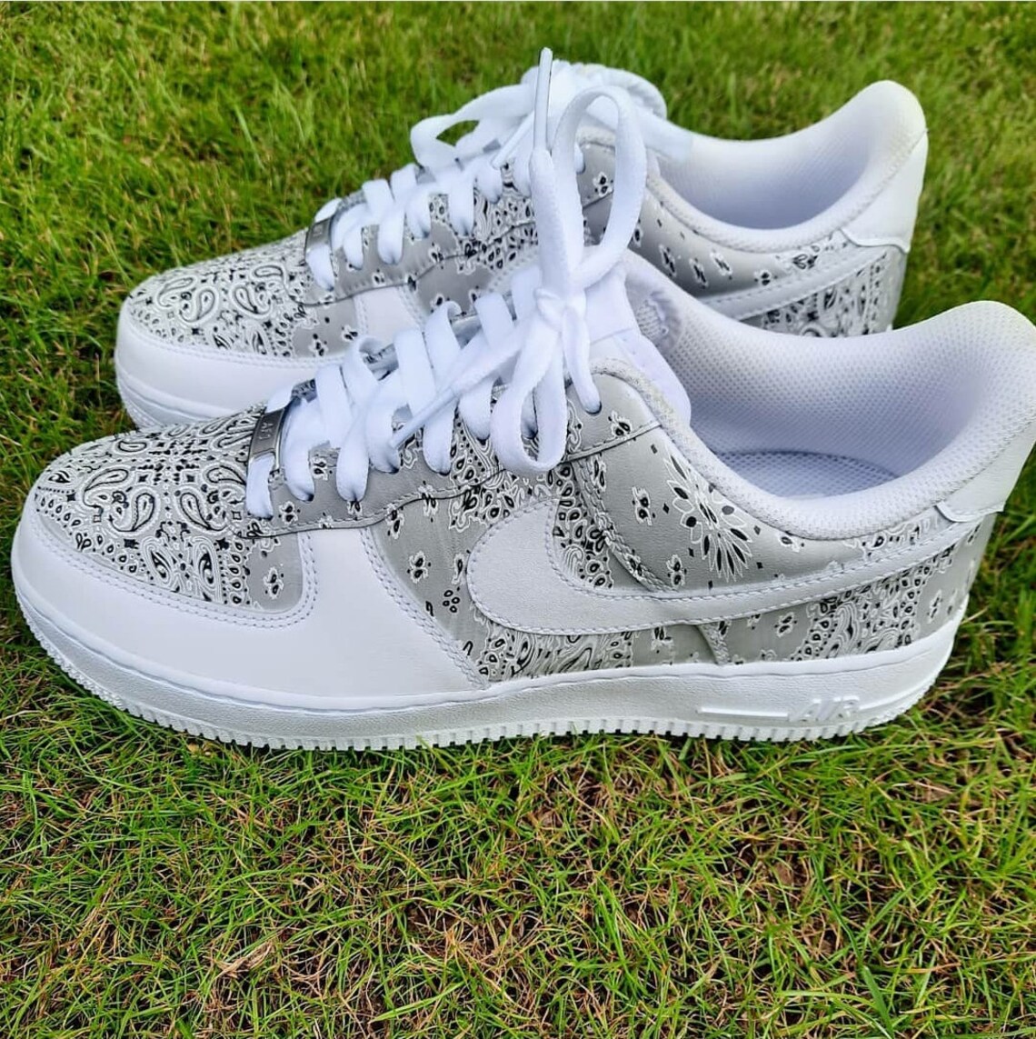 air force 1 with bandana