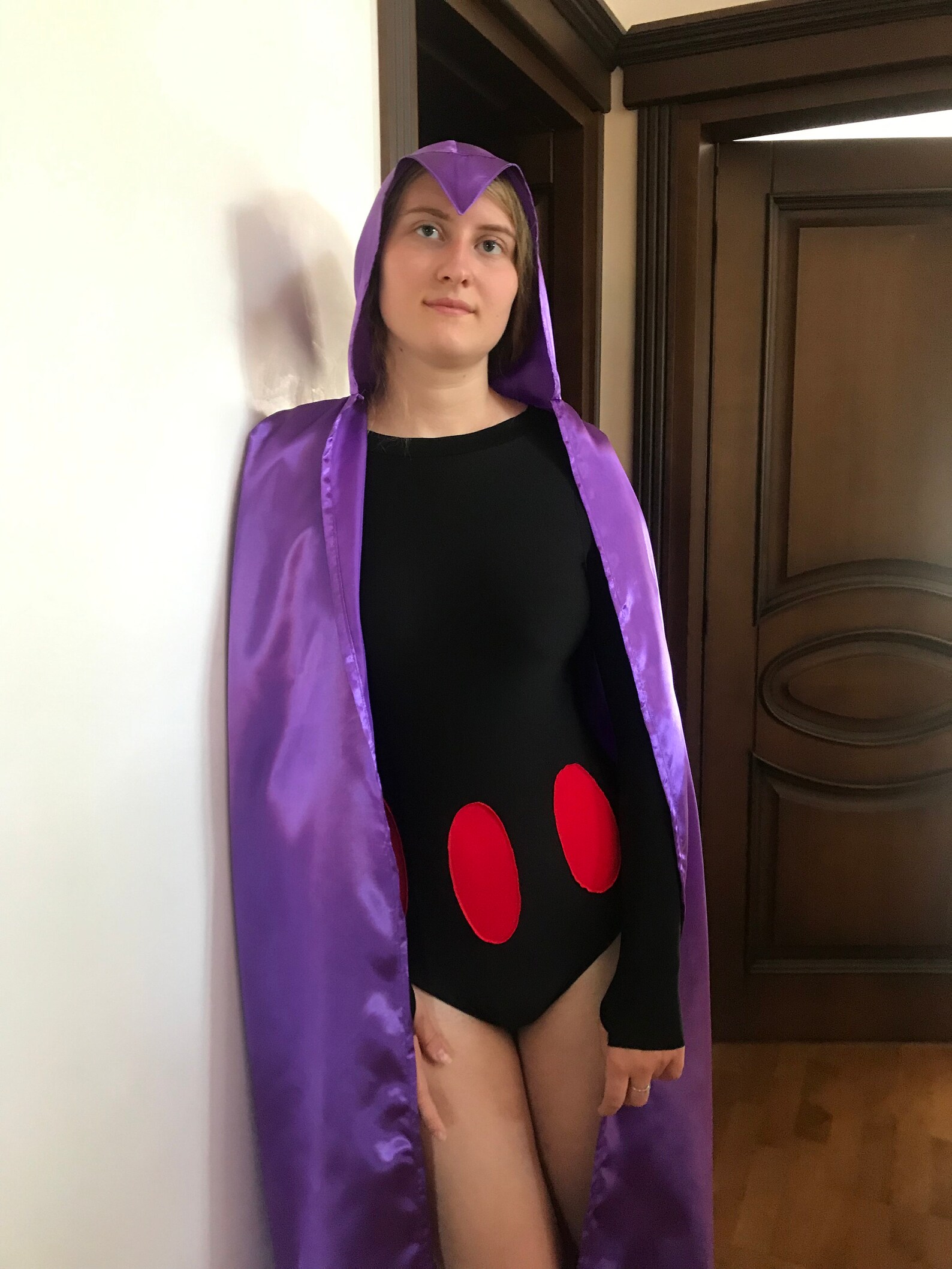 Raven Teen Titans Cloak and Leotard Custom Costume Purple - Etsy