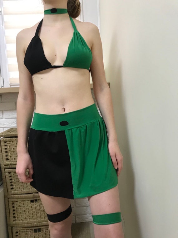 Shego Kim Possible Costume Etsy