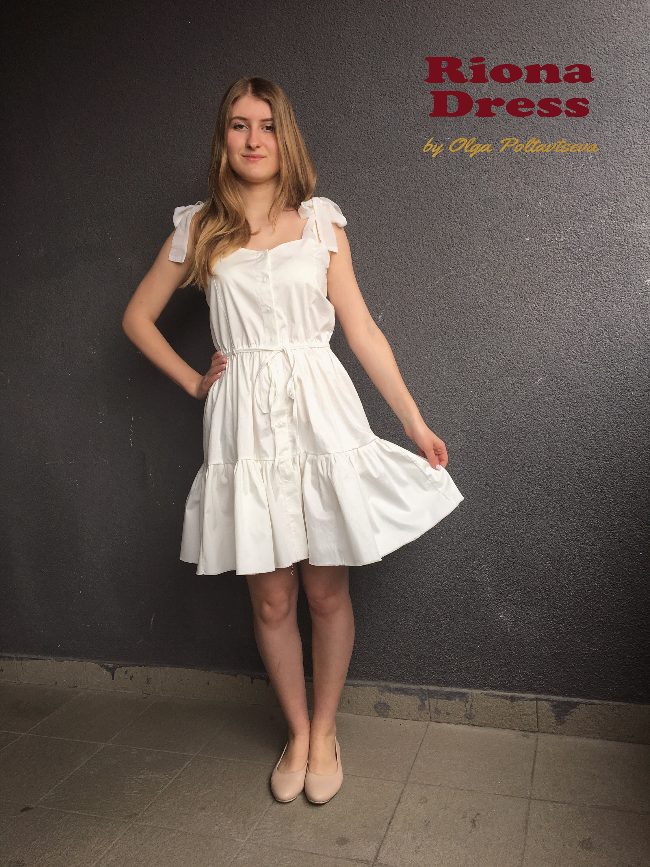 womens white sundress