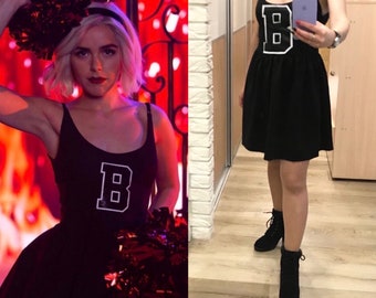 Sabrina Wedding Dress, Chilling Adventures of Sabrina, Black Sundress