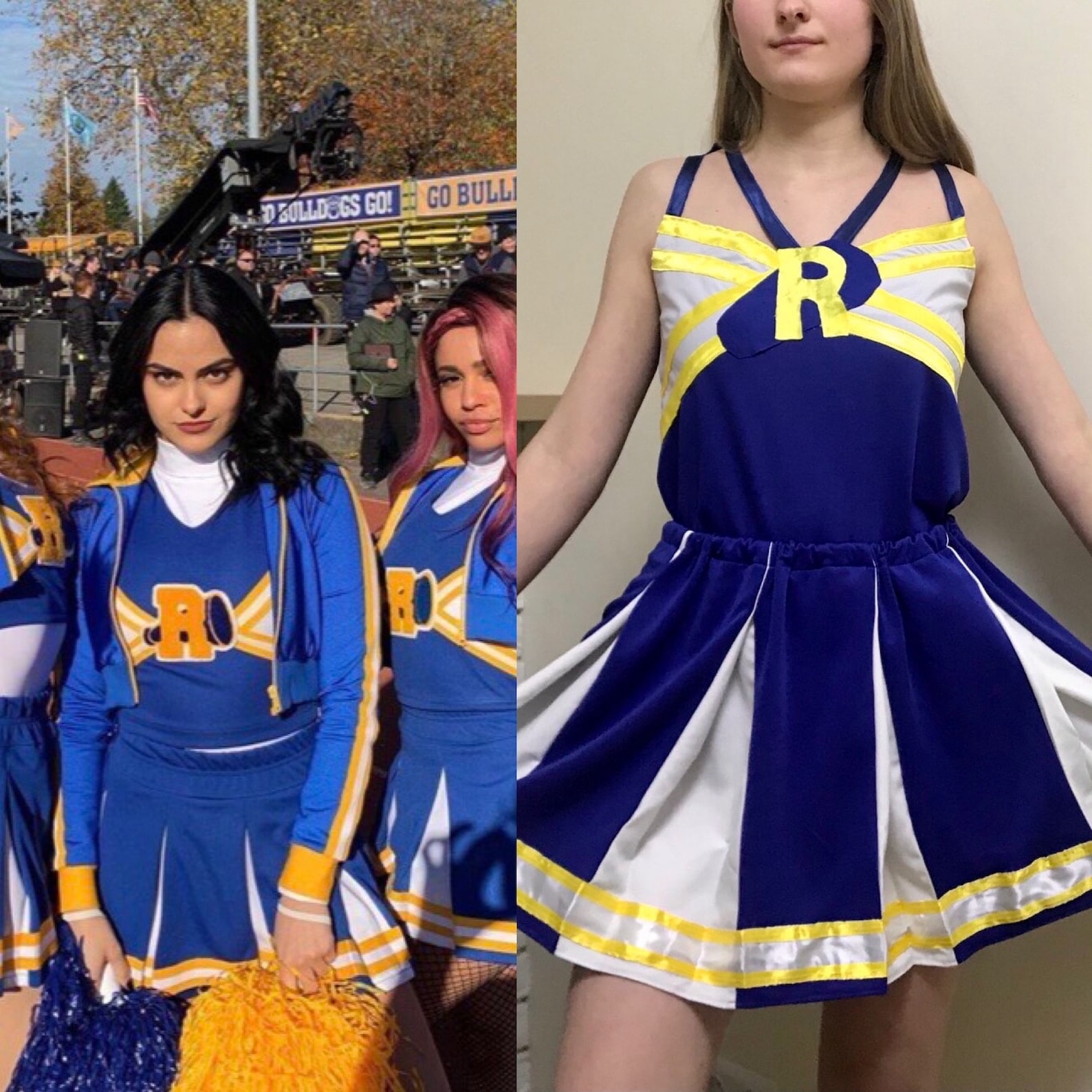 Riverdale Costume Veronica Lodge Cheerleader Costume Etsy