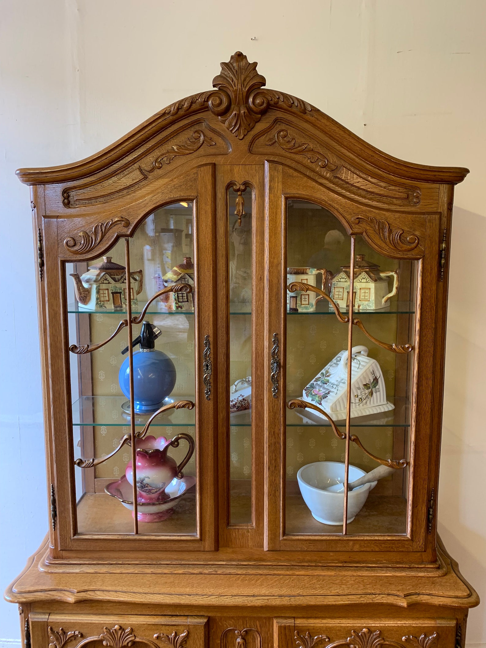 Fantastic French Antique Carved Oak Etsy