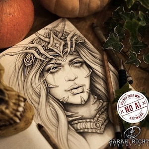 Rose Coloring Page printable pdf by Sarah Richter