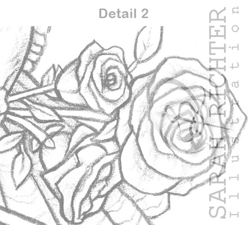 Rest in Peace Coloring Page Printable Pdf by Sarah Richter - Etsy UK