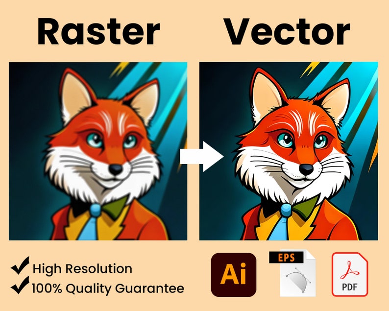 Image to Vector, Custom Vectorize Service, Vector Art Photo to SVG ...