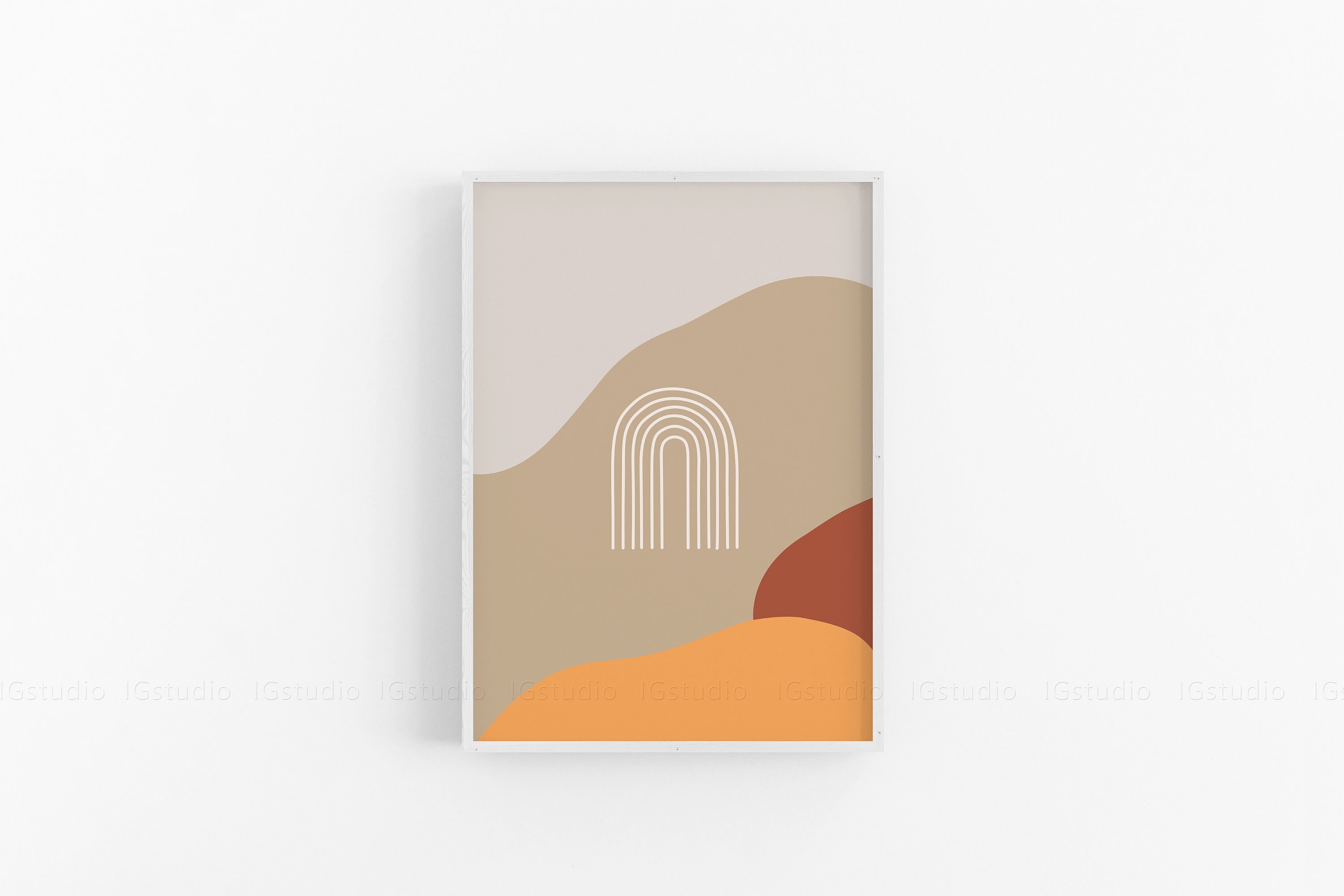 Set of 2 Abstract Prints, Boho Print, Two Prints Set, Printable Modern ...