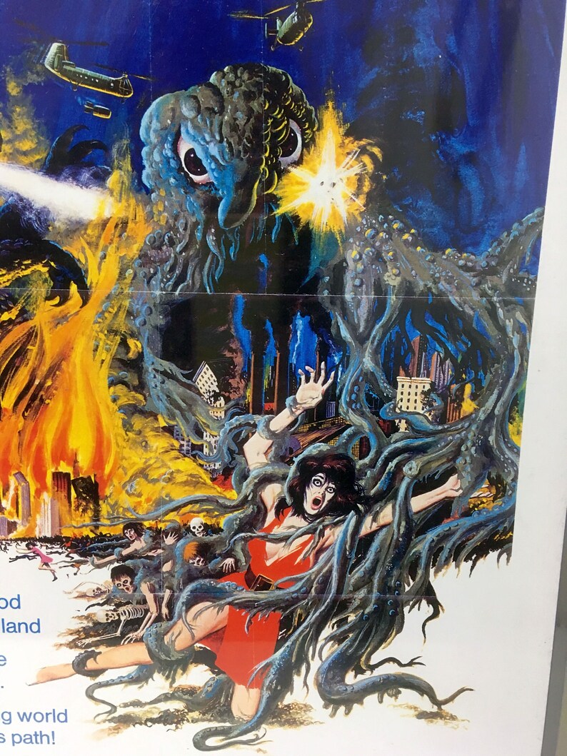Vintage Movie Poster 1972 Godzilla vs. The Smog Monster Etsy