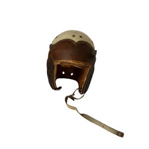 Vintage Wilson 1940s 50s Leather Hard Shell Football Helmet Distressed Prop - Etsy Vintage Wilson 1940s 50s Leather Hard Shell Football Helmet Distressed Prop - Etsy