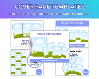 Etsy Listing Mockup Templates Bundle: Canva Digital Produkt, Planer Mockups (Digitaler Download)