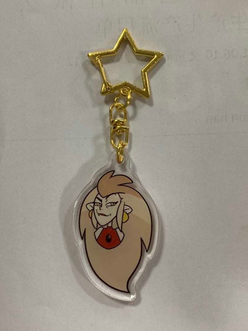 The Owl House Eda Clawthorne Keychain The Owl Lady Edalyn Clawthorne  Keychain