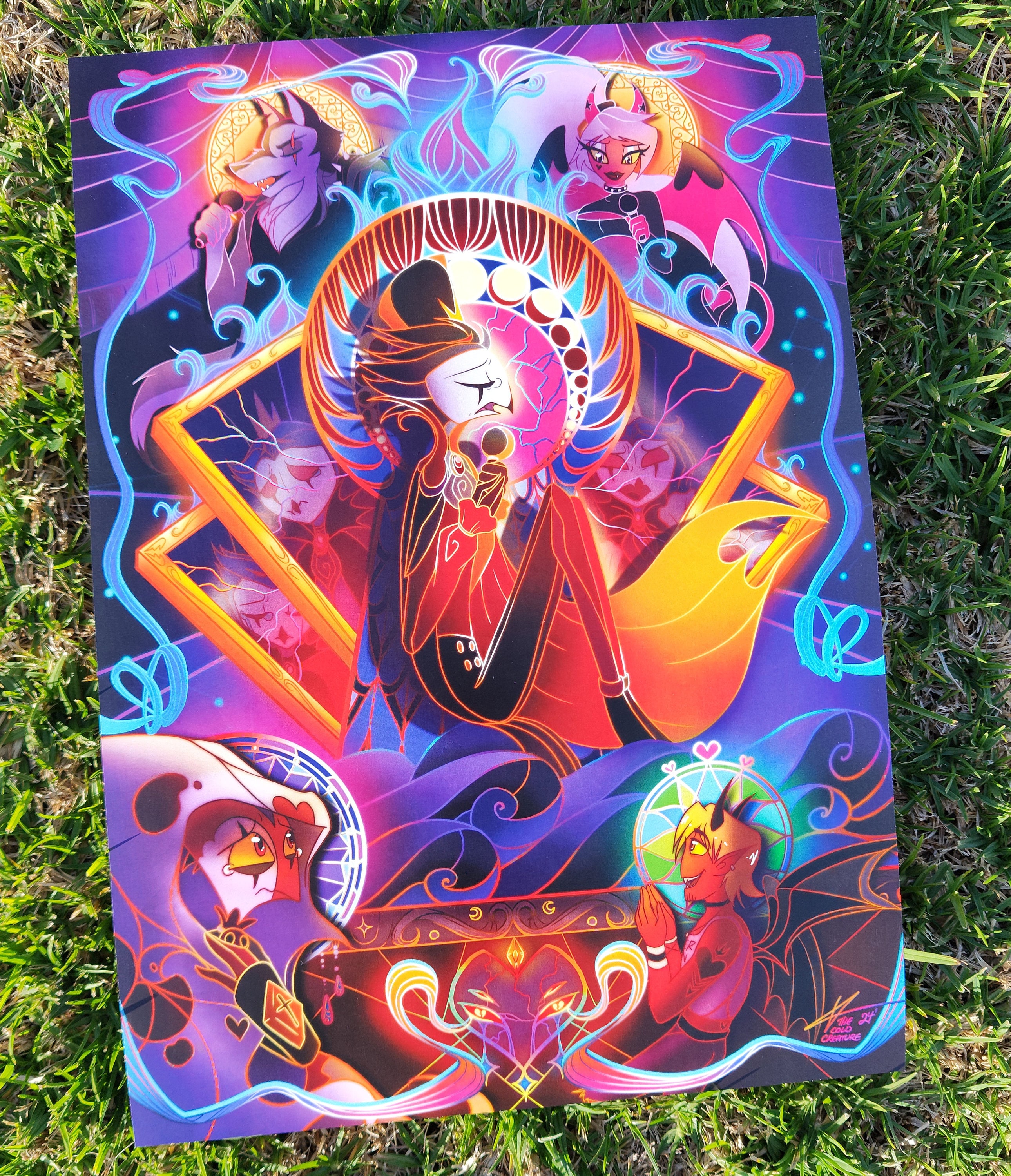 Helluva Boss - Apology Tour - Stolitz A3 Art Print - Stolas +