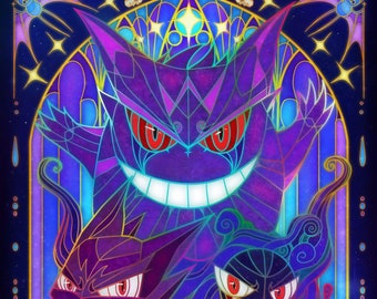 ゲンガー シャドウ オブ クレファブル - ポケットビースト アート