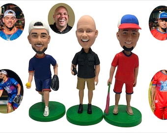 Custom Bobblehead(for only person,can add quantity):sports bobblehead,bobblehead family,christmas gifts