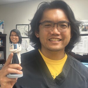 Custom doctor bobblehead,bobblehead dentist,Birthday Gifts For Doctor,Surgeon,Dentist,doctor graduation gift,bobblehead for car,unique gifts