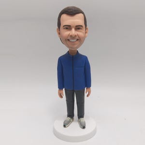 Custom Bobbleheads for dad,Custom Grandfather Bobblehead, Custom Bobblehead For Boss, Make Your Own Bobble Head, Custom Father Action Figure