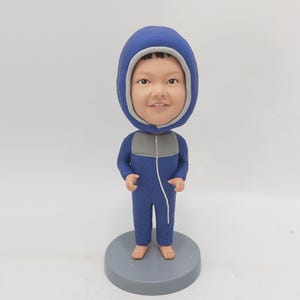 Custom Bobblehead Adorable with a hat on,Gorgeous Baby Playing Custom Bobblehead,Kids Custom Bobblehead,Children&#39;s Gift,Valentine&#39;s Day gift