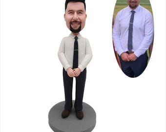 Custom Bobblehead,Personalized Gifts For Men and Women,Custom Father Bobblehead,Custom Boss Bobbleheads,bobblehead doll,bobblehead family