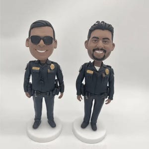 Gift for policeman Custom Bobblehead,Policeman Gift for husband,Personalized Bobblehead Police Officer,Sheriff/Prosecutor Bobblehead(only 1)