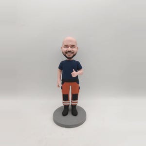 Custom Man Bobble head forfather&#39;s day, Personalized Birthday Bobblehead For Dad, Romantic Anniversary Gifts For Husband,bobblehead gifts