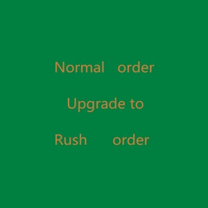 Upgrade normal order to Rush oder ,do not place oder singly,rufh order for custom bobbleheads
