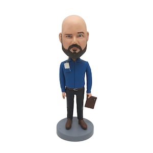 Custom Bobbleheads, Custom Grandfather Bobblehead, Custom Bobblehead For Boss, Make Your Own Bobble Head, Custom Father Action Figure