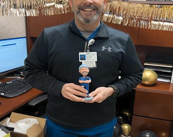 Custom Bobblehead doctor,Birthday Gifts For Doctor,Surgeon,Dentist,doctor graduation gift,bobblehead dentist,bobblehead for car,Father's Day