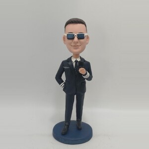 Custom Policemen Bobbleheads, Custom Police Officer Bobblehead, Personalized Patrol Bobbleheads, Custom Sheriff, Prosecutor Bobbleheads