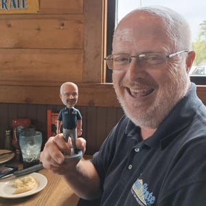 Custom Man Bobblehead: Personalized Husband, Boyfriend, Father Gift
