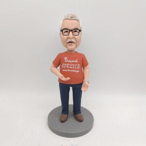 Custom Bobbleheads, Custom Grandfather Bobblehead, Custom Bobblehead For Boss, Make Your Own Bobble Head, Custom Father Action Figure