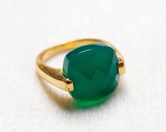 Details about 925 Sterling Silver Natural Green Onyx Gemstone Boho Ring For Christmas Gift Details about 925 Sterling Silver Natural Green Onyx Gemstone Boho Ring For Christmas Gift
