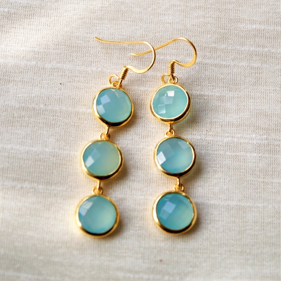 925 Silver Plated AQUA CHALCEDONY & Other Color Stone Variety Square Earrings 925 Silver Plated AQUA CHALCEDONY & Other Color Stone Variety Square Earrings
