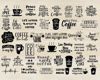 Download Coffee Quotes Svg Etsy
