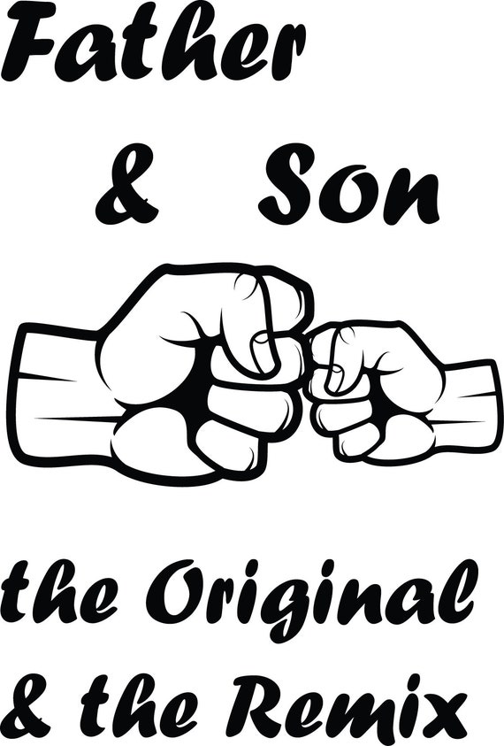 Download Father And Son Svg Fist Bump Svg Best Buds Svg Father Svg Etsy