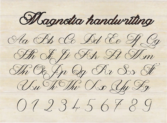Calligraphy cursive letters deals