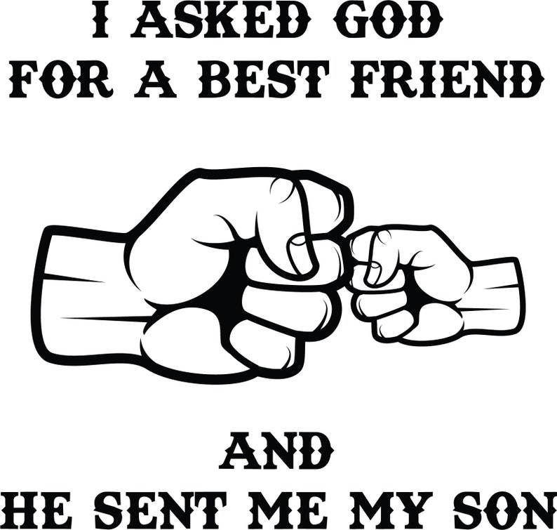 Download FATHER and SON SVG fist bump svg best friends svg father ...