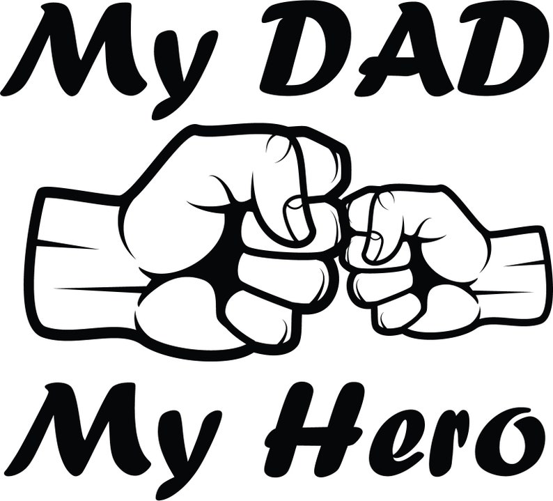 Download FATHER and SON SVG fist bump svg best buds svg father svg | Etsy