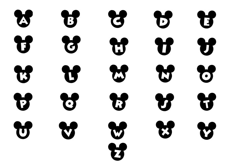Free Free Disney Letters Svg 33 SVG PNG EPS DXF File