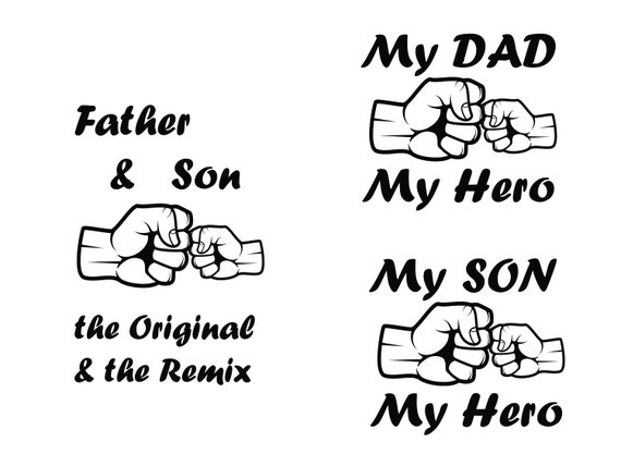 Free Free 147 Father Son Fist Bump Svg Free SVG PNG EPS DXF File