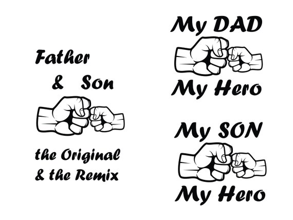 Free Free 221 Father Son Fist Bump Svg Free SVG PNG EPS DXF File