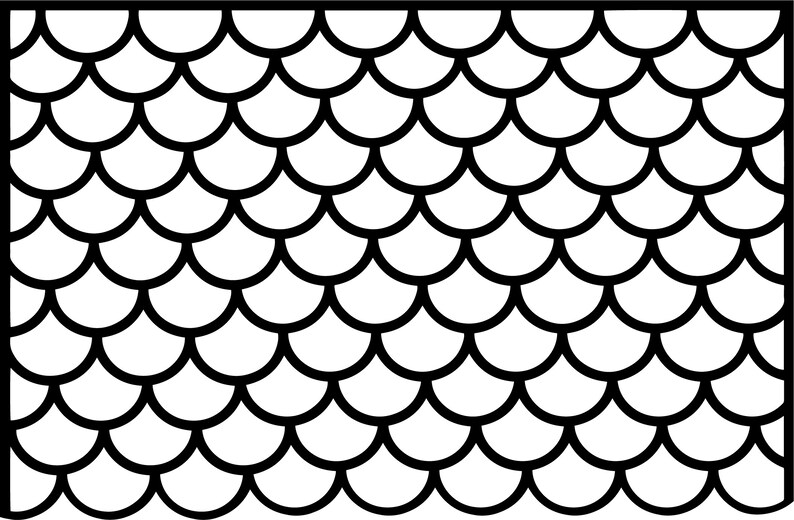 Download Art Collectibles Clip Art Mermaid Scale Fish Scales Svg Mermaid Pattern Dragon Scale 3 Digital Types