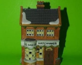 Dept 56 “geo Weeton Watchmaker” Dickens Village Series Heritage