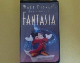 VERY RARE Walt Disney's Fantasia by John Culhane 1987 - Etsy
