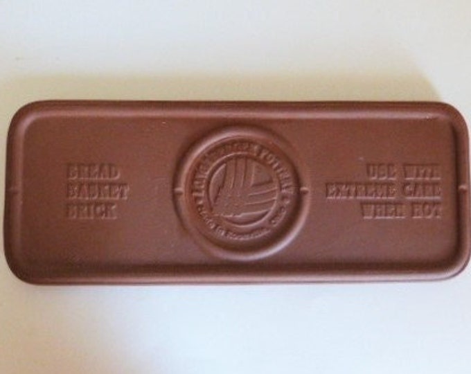 LONGABERGER Pottery the Bread Basket Brick 30074 1990s Etsy