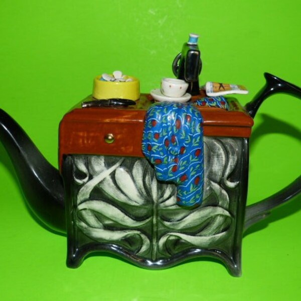 Cardew Design Sewing Machine Teapot Etsy