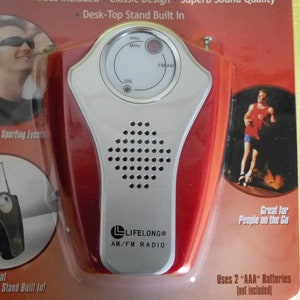 Radio Portable Handheld Pocket Size AM FM Lifelong Classic NEW