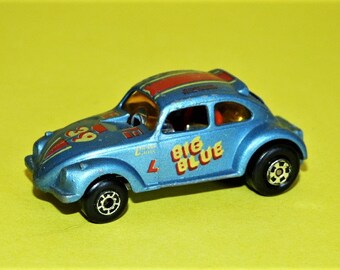 MATCHBOX Big Blue #39 Beetle Streaker 1972 Made in Hong Kong 1” X